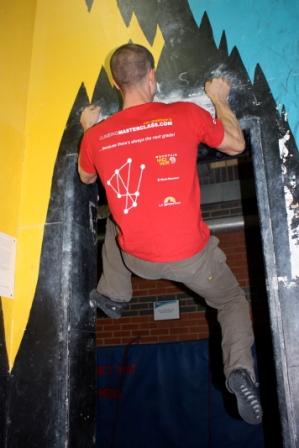 Pull-ups are a useful exercise for basic strength building. Use a foot on the side of the door frame if you find them too tough. Photo: Rob Russell