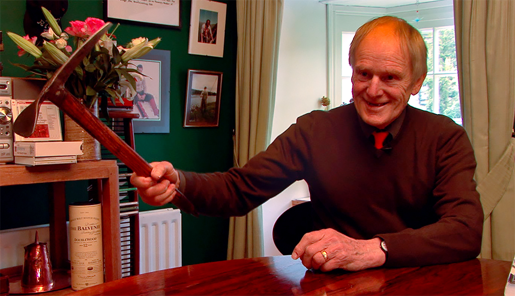 Jimmy Marshall in the film, The Pinnacle. Screen grab: Paul Diffley/Hot Aches